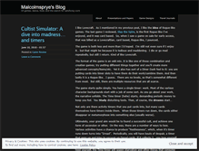 Tablet Screenshot of malcolmsprye.wordpress.com