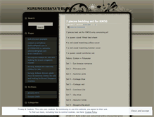 Tablet Screenshot of kurungkebaya.wordpress.com