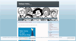 Desktop Screenshot of nataliags.wordpress.com