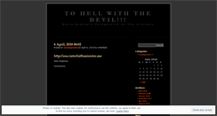 Desktop Screenshot of iaminfidel.wordpress.com