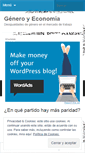 Mobile Screenshot of generoyeconomia.wordpress.com