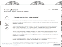 Tablet Screenshot of generoyeconomia.wordpress.com