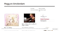 Desktop Screenshot of maggenamsterdam.wordpress.com