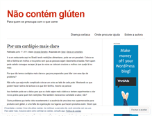 Tablet Screenshot of naocontemgluten.wordpress.com
