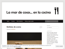 Tablet Screenshot of lamardecosas.wordpress.com