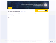 Tablet Screenshot of infokom.wordpress.com