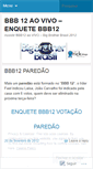 Mobile Screenshot of enquetebbbaovivo.wordpress.com