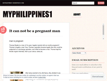 Tablet Screenshot of myphilippines1.wordpress.com