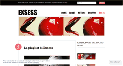 Desktop Screenshot of exsess.wordpress.com
