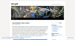 Desktop Screenshot of dikreg48.wordpress.com