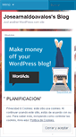 Mobile Screenshot of josearnaldoavalos.wordpress.com