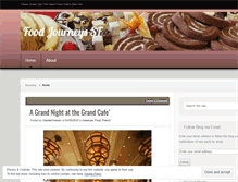 Tablet Screenshot of foodjourneyssf.wordpress.com