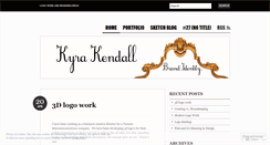 Desktop Screenshot of kyrakendall.wordpress.com