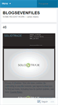 Mobile Screenshot of blogsevenfiles.wordpress.com