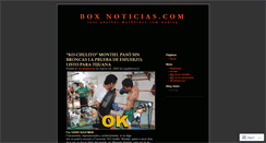 Desktop Screenshot of boxnoticias09.wordpress.com