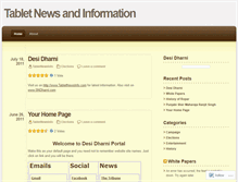 Tablet Screenshot of desidharni.wordpress.com