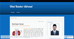 Desktop Screenshot of obatkankeradrenalbey.wordpress.com