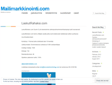 Tablet Screenshot of mailimarkkinointi.wordpress.com