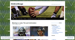 Desktop Screenshot of gridirongouge.wordpress.com