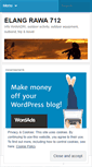 Mobile Screenshot of elangrawa.wordpress.com