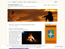 Tablet Screenshot of elangrawa.wordpress.com