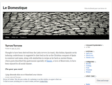 Tablet Screenshot of ledomestic.wordpress.com