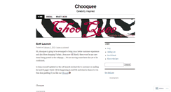 Desktop Screenshot of chooquee.wordpress.com