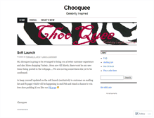 Tablet Screenshot of chooquee.wordpress.com