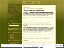 Tablet Screenshot of janireloma.wordpress.com