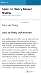 Mobile Screenshot of developer.bancdebinarybrokerreview.wordpress.com