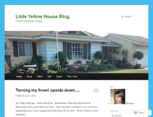 Tablet Screenshot of littleyellowhouseblog.wordpress.com