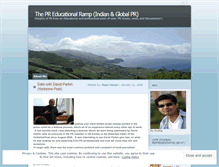 Tablet Screenshot of indianpr.wordpress.com