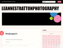 Tablet Screenshot of leannestrattonphotography.wordpress.com