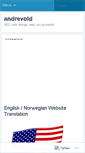 Mobile Screenshot of andrevold.wordpress.com