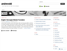 Tablet Screenshot of andrevold.wordpress.com
