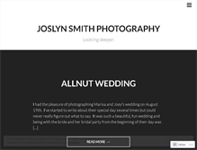 Tablet Screenshot of joslynsmithphotography.wordpress.com