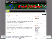 Tablet Screenshot of dpgames.wordpress.com