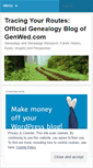 Mobile Screenshot of genwed.wordpress.com