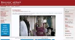 Desktop Screenshot of neuronuodihnit.wordpress.com