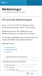 Mobile Screenshot of medienmoguldata.wordpress.com