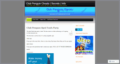 Desktop Screenshot of clubpenguincheatercp.wordpress.com
