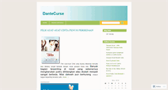 Desktop Screenshot of dantecurse.wordpress.com