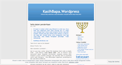 Desktop Screenshot of kasihbapa.wordpress.com