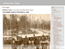 Tablet Screenshot of mcmurdoscamp.wordpress.com