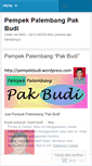 Mobile Screenshot of pempekbudi.wordpress.com