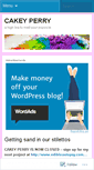 Mobile Screenshot of cakeyperry.wordpress.com