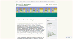 Desktop Screenshot of bostongreen.wordpress.com