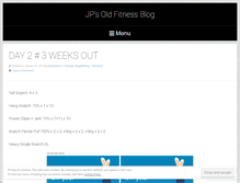 Tablet Screenshot of elitefitness.wordpress.com