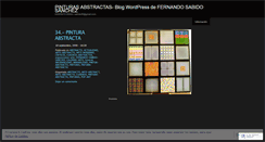 Desktop Screenshot of fernandosabidopinturas.wordpress.com