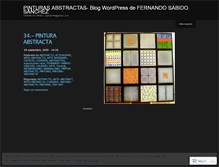 Tablet Screenshot of fernandosabidopinturas.wordpress.com